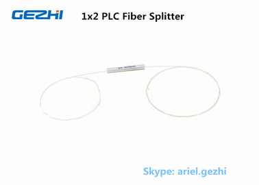 Stahlrohr-bloßer Faser 250μm Faser-Teiler PLC-1x2 für Messverfahren und Laser-System