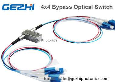 Dual 2x2 Multi Mode Mechanical 4x4 Fiberoptic Switch ( Latching Or Non Latching )