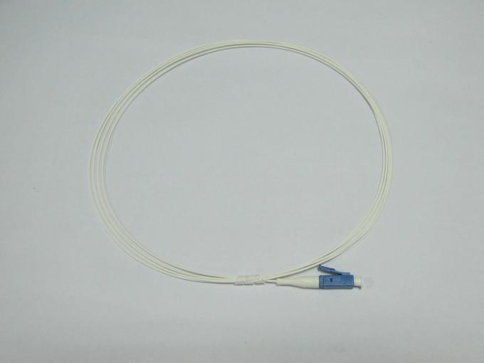 Zöpfe LC/UPC Inspektion SX 1.5M, weißer fester Puffer Faser-Optikzöpfe LC 1,5 Mtrs 900um